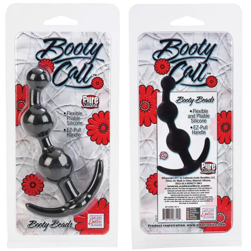 Анальная цепочка для ношения Booty Beads - Black