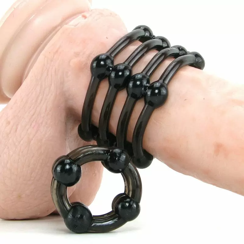 Набор из 2-х эрекционных колец Colt Enhancer Rings – черный