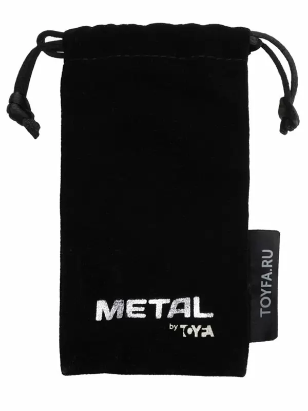 Кольцо металлическое на пенис Toyfa Metal – серебристый, M