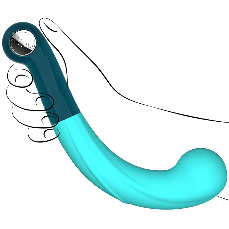 Перезаряжаемый вибромассажер G-точки Comet II – голубой