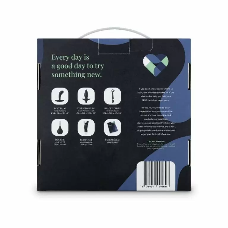 Подарочный набор для ценителей анальной стимуляции Backdoor Experience