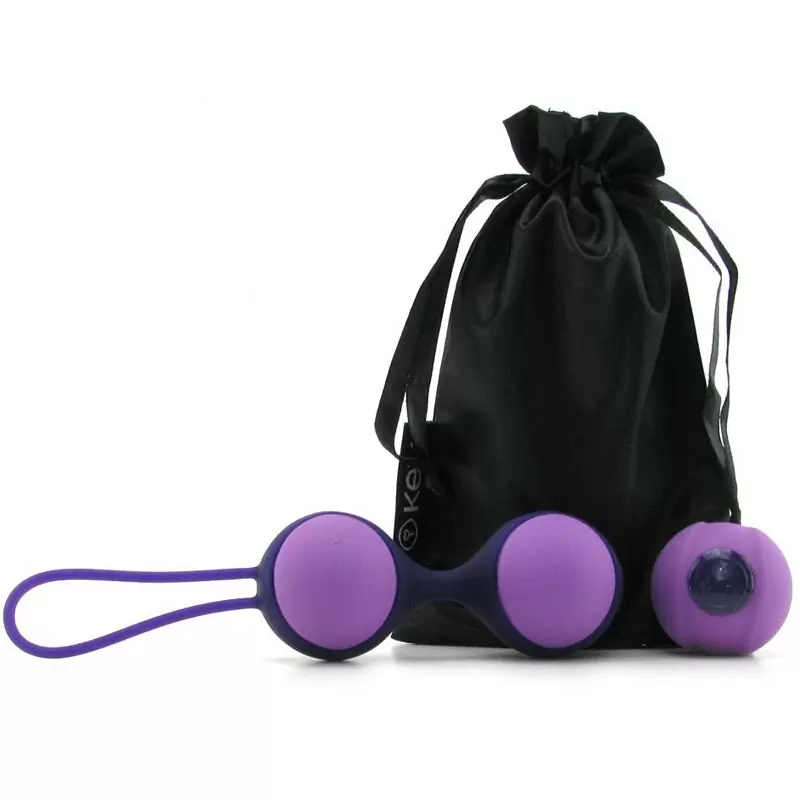 Набор из 3-х вагинальных шариков разного веса Stella II - Lavender
