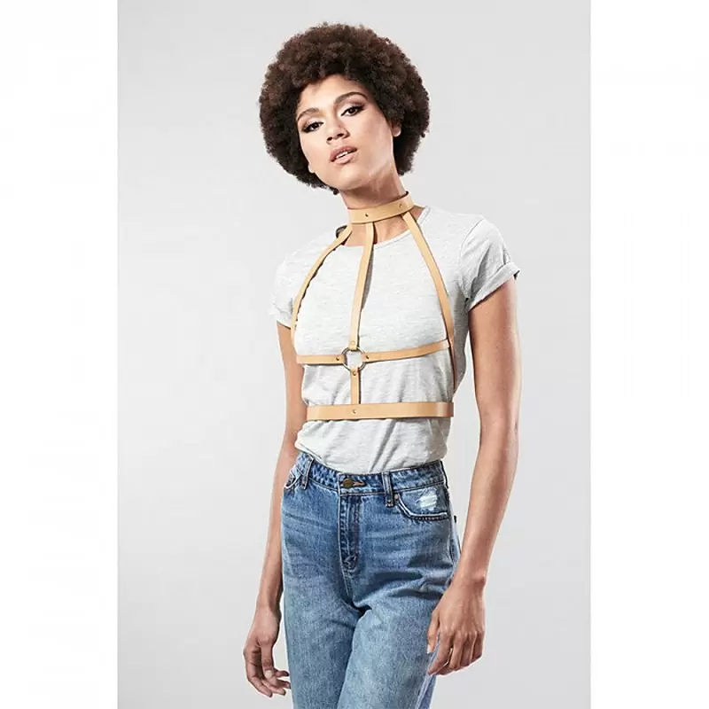 Упряжь Maze H Harness – коричневый