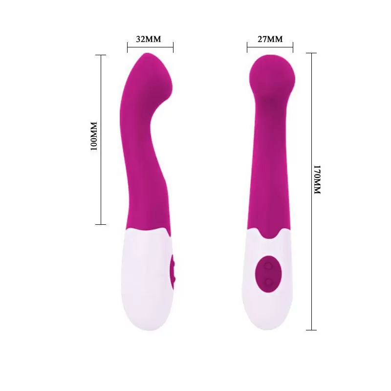 Вибратор Sharles для стимуляции точки G – розовый