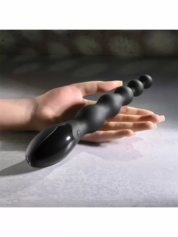 Анальный вибратор Evolved  Backdoor Baton, 24,1 см, 9 режимов, силикон, черный