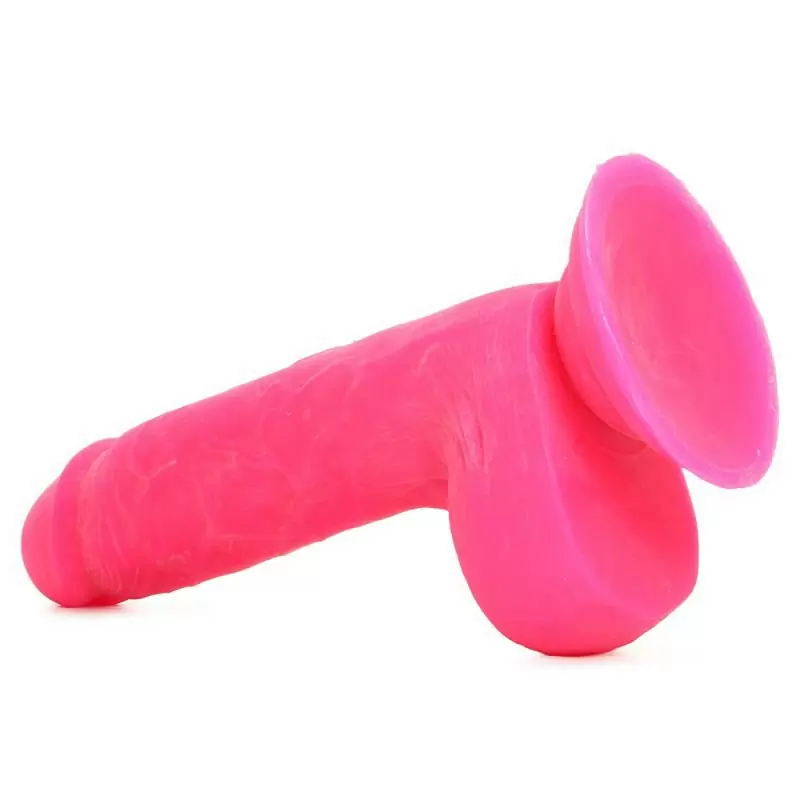 Фаллоимитатор-реалистик с мошонкой на присоске Colours Softies 7