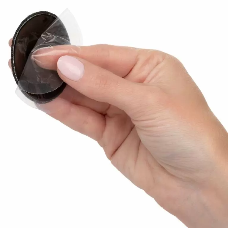 Классические круглые пэстисы RADIANCE ROUND GEM PASTIES, 5 см, черный