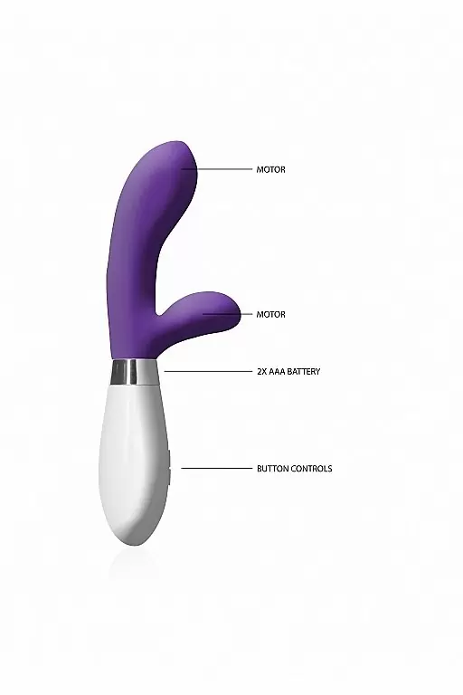 Вибратор кролик Achilles (фиолетовый)