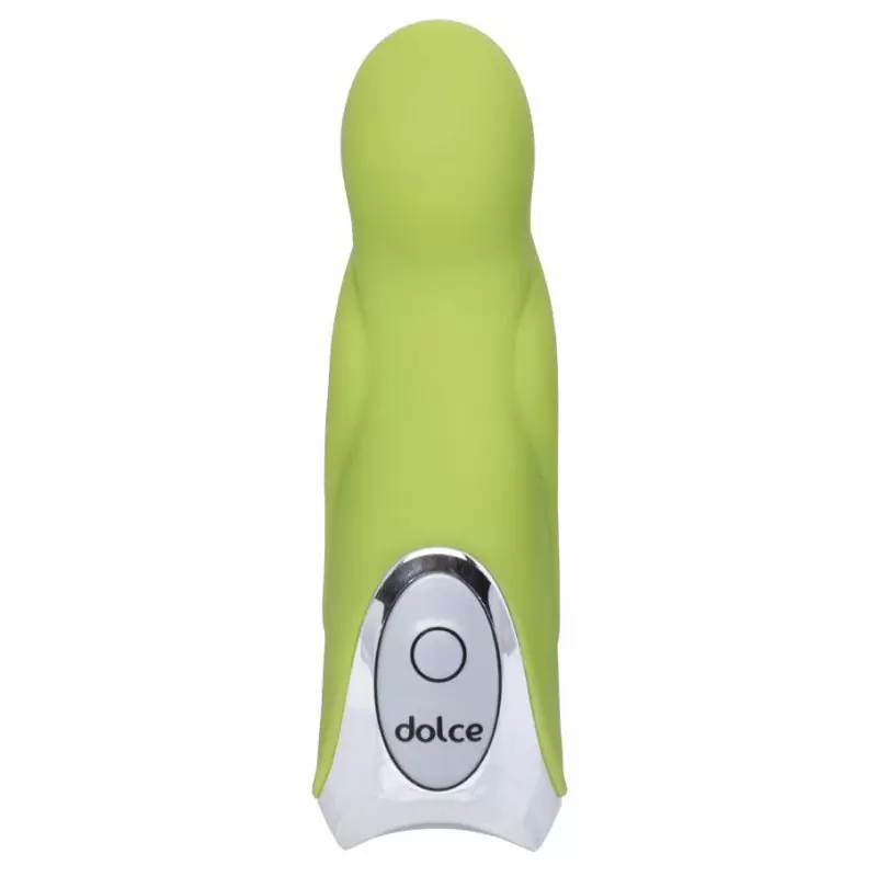 Мультифункциональный мини вибратор Dolce Jaxon – зеленый
