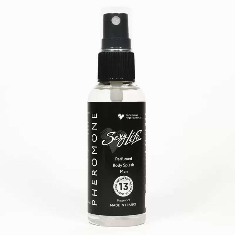 Парфюмированный спрей для тела Sexy Life №13 с феромонами для мужчин 50 мл