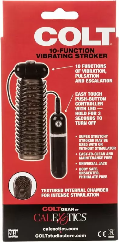 Вакуумная помпа Adonis® 10-Function Vibrating Stroker - Дымчатый