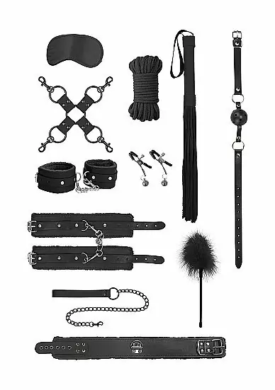 Набор для бондажа Intermediate Bondage Kit цвет черный