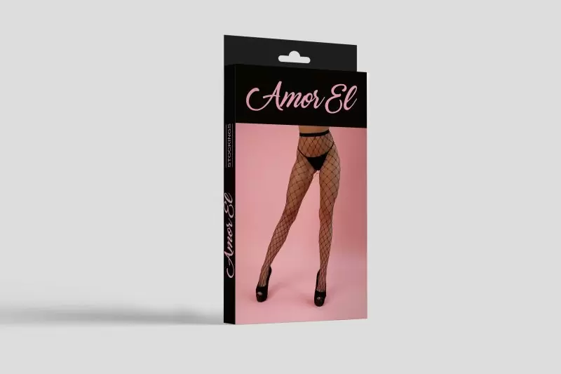 Колготы в крупную сетку Amor EL (S/L)