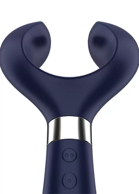 Перезаряжаемый вибромассажерSatisfyer Partner Multifun 3 East version (Blue)	