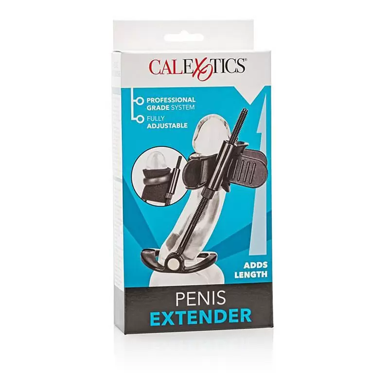 Силиконовый экстендер Penis Extender – черный