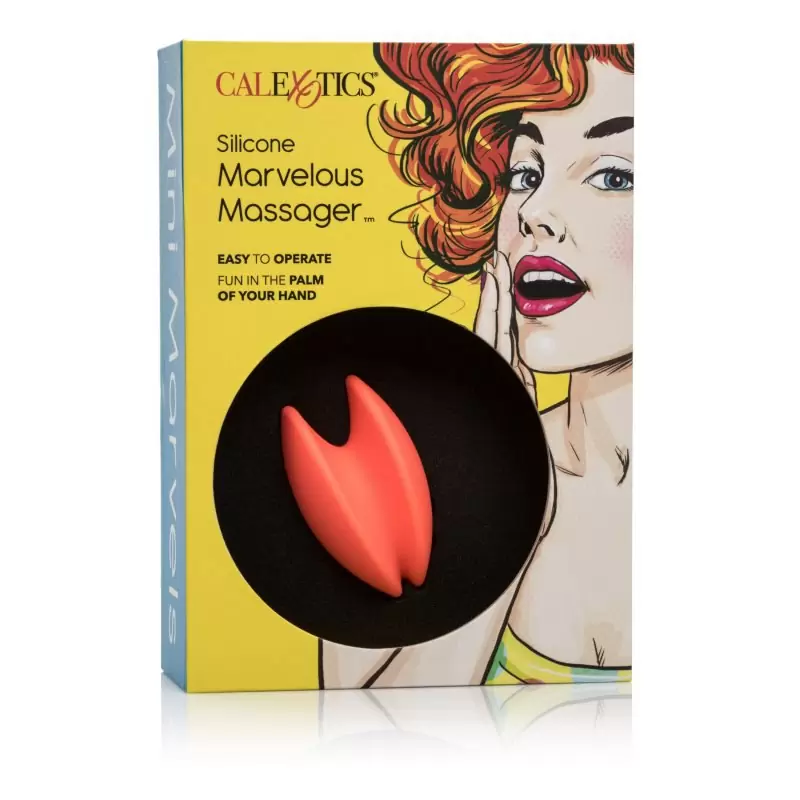 Мини вибромассажер Marvelous Massager – оранжевый
