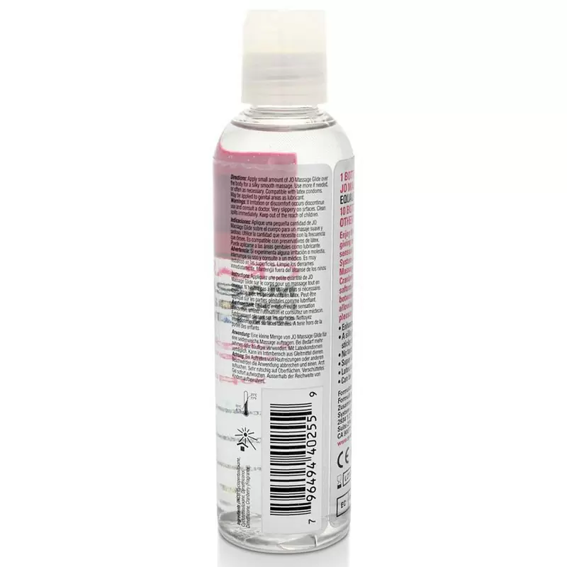 Массажное масло на силиконовой основе All-In-One Cranberry с ароматом клюквы – 120 мл