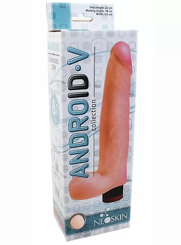 Большой вибро реалистик NeoSkin Android-V 8.7