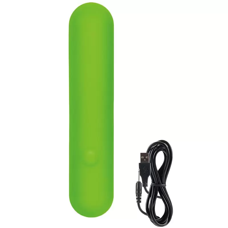 Перезаряжаемый мини-вибромассажер Lust by Jopen L3 – зеленый