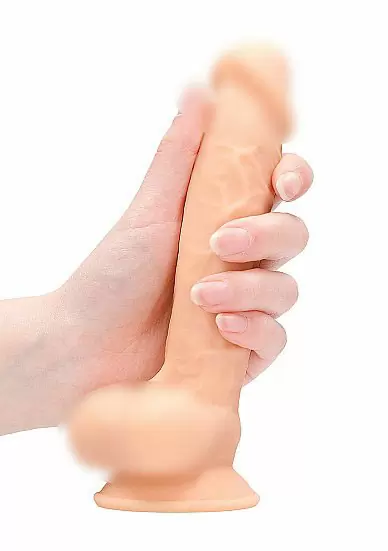 Фаллоимитатор Silicone Dildo With Balls - 17,8 см. 