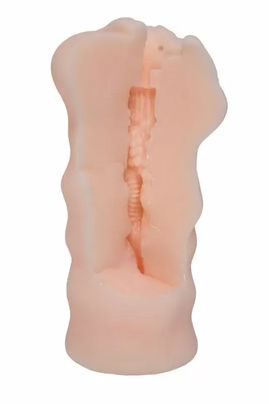 Мужской набор: Реалистичный мастурбатор вагина Real Woman Рыжая – телесный 14.5 см. и Лубрикант на водной основе JO H2O Original – 30 мл