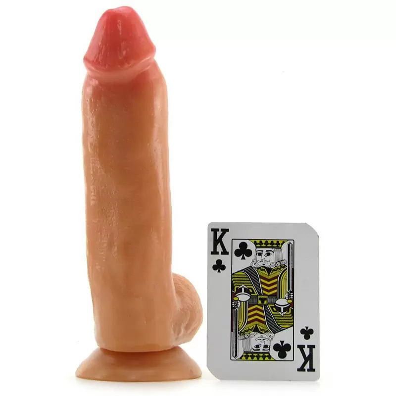 Фаллоимитатор-реалистик Avi Dar на присоске – телесный