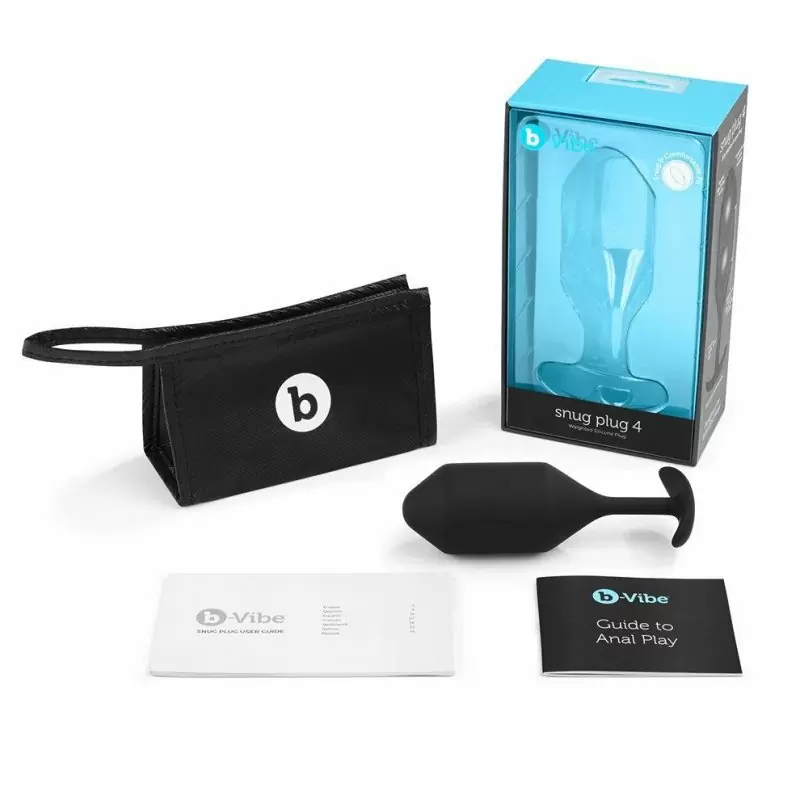 Профессиональная пробка для ношения Snug Plug 4 с утяжелением – черный