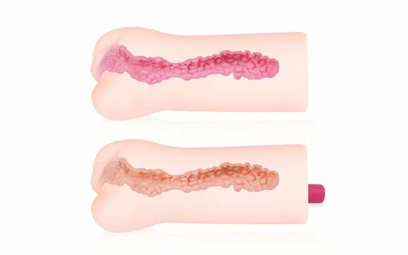 Реалистичный мастурбатор, имитирующий вагину с вибрацией «Sandara», Kokos