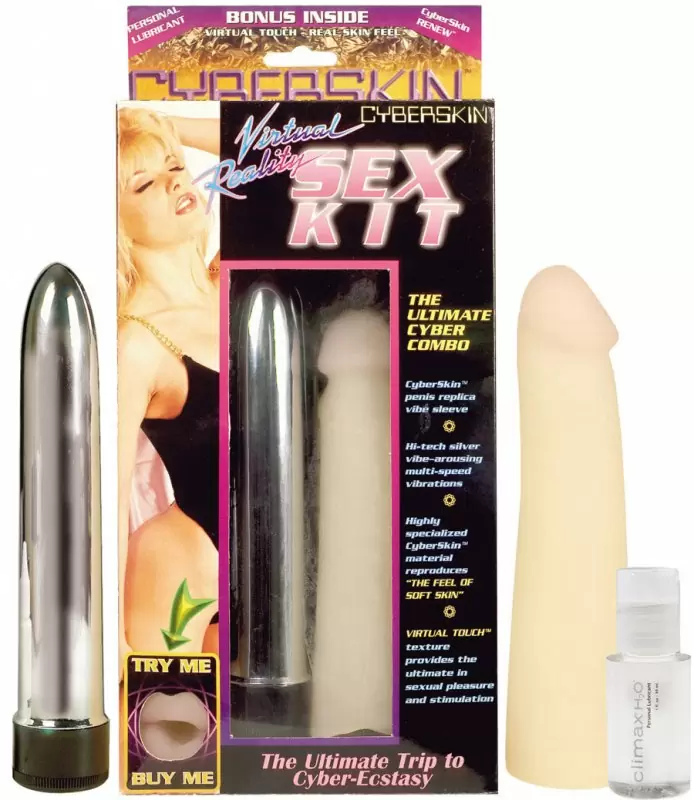 Вибратор с реалистичной насадкой Virtual Reality