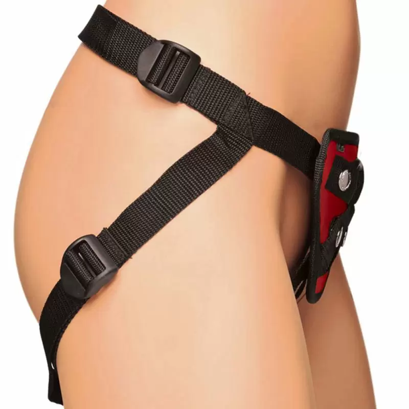 Трусики-сердечко для страпона Red Heart Strap-On Harness – красный
