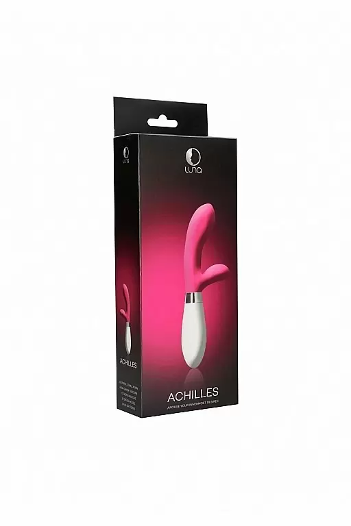 Вибратор кролик Achilles (розовый)
