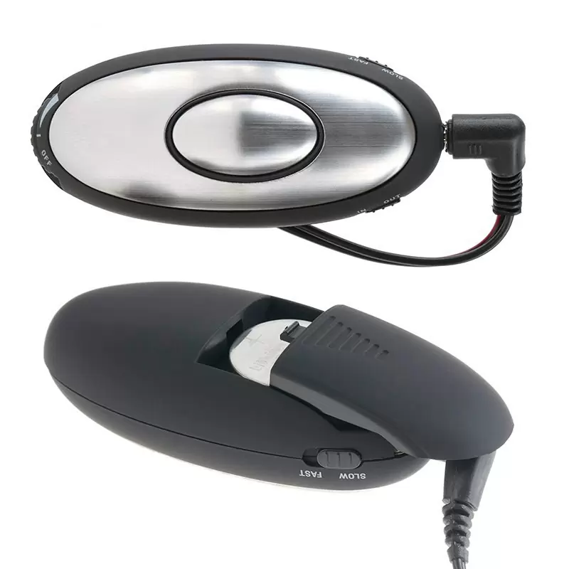 Комплект из наручников и трусиков Bondage Panty & Cuffs для электростимуляции – черный