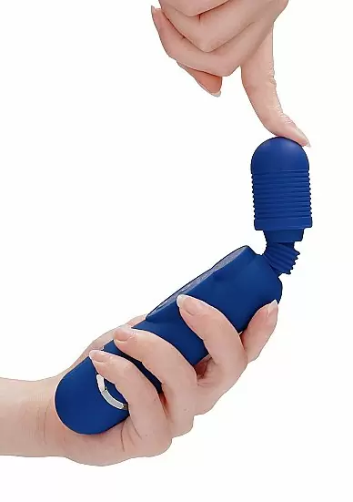 Универсальный массажер Silicone Massage Wand - синий