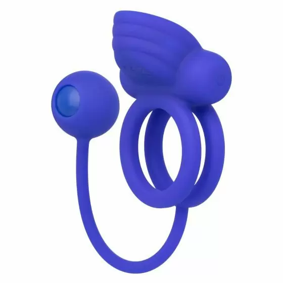 Двойное эрекционное кольцо Silicone Rechargeable Dual Rockin' Rim Enhancer