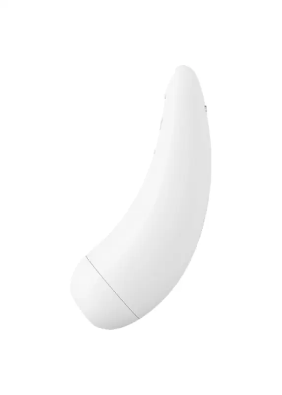 Satisfyer Curvy 2+ Белый Вакуумный стимулятор с возможностью управления через приложение