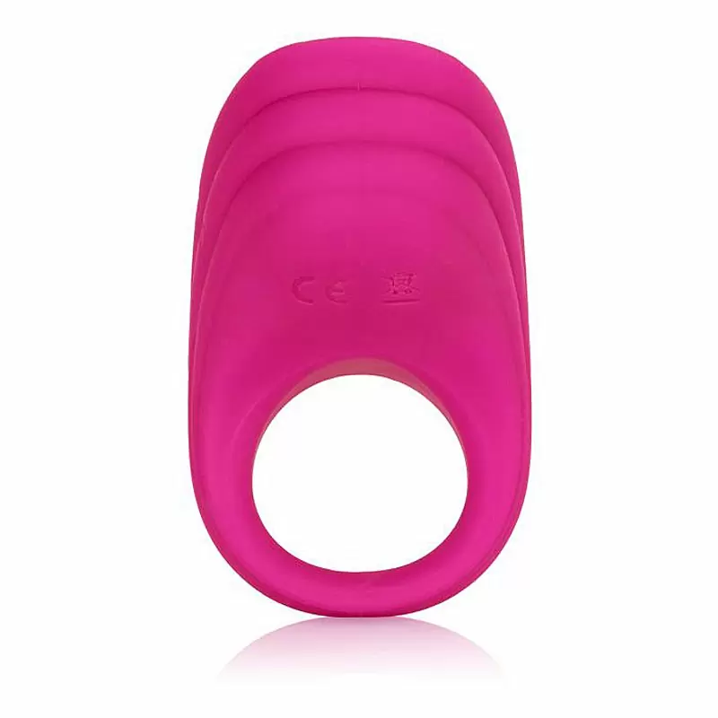 Эрекционное виброкольцо Remote Pleasure Ring с беспроводным пультом – розовый