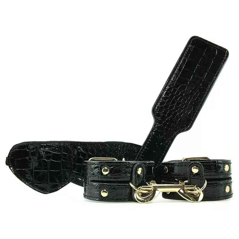 Набор для бондажа Fetish Fantasy Gold черный с золотом