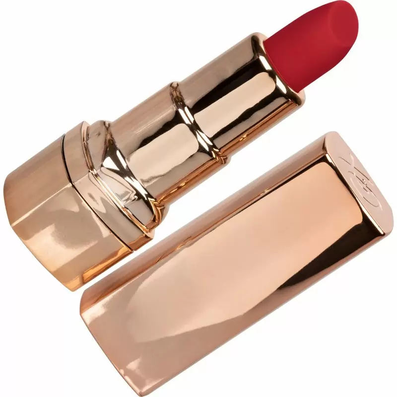 Мини-вибратор Hide & Play Rechargeable Lipstick, в форме губной помады, 8,2 см, красный
