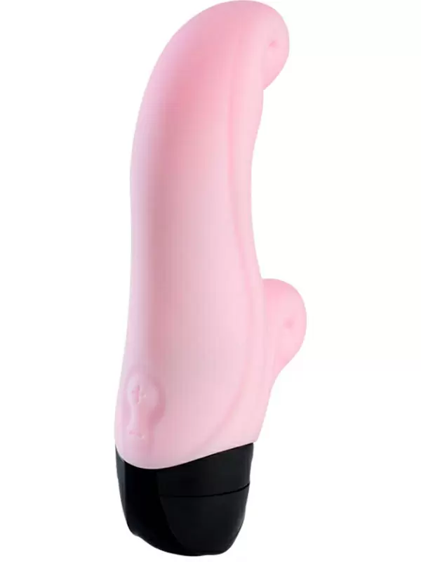 Фактурный вибратор-кролик Fun Factory Ocean 6 режимов, силикон, розовый