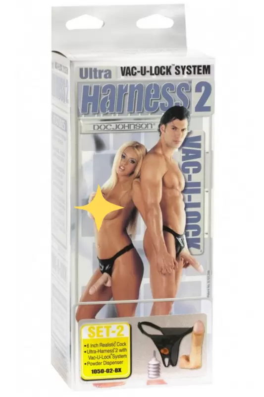 Универсальный страпон Ultra Harness Set 2 - 6