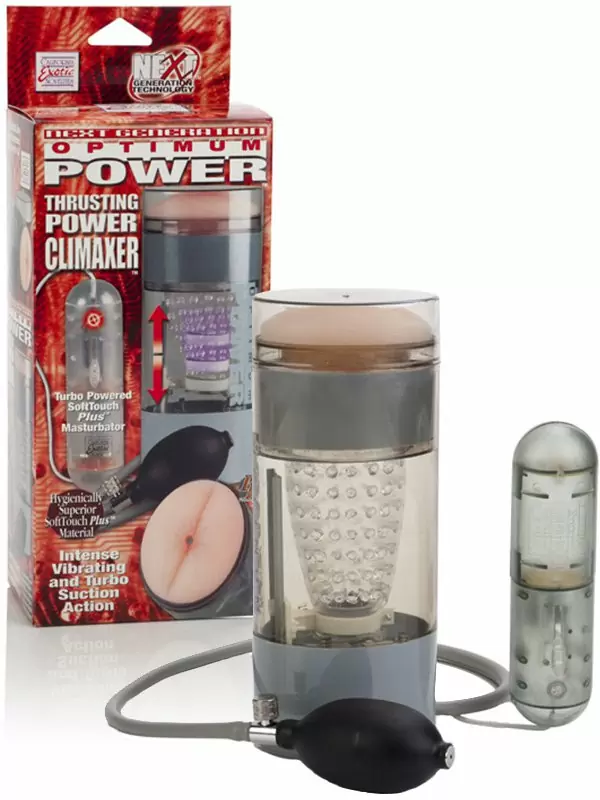 Автоматический анус-мастурбатор Deluxe Optimum Power - Thrusting Power Climaxer
