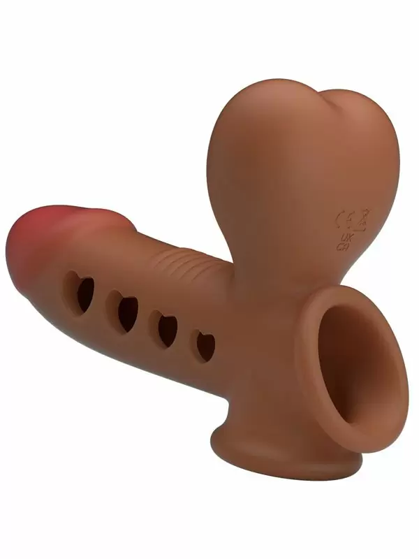 Насадка удлинитель Baile Tyronn, с подхватом мошонки, с воздушным мешочком