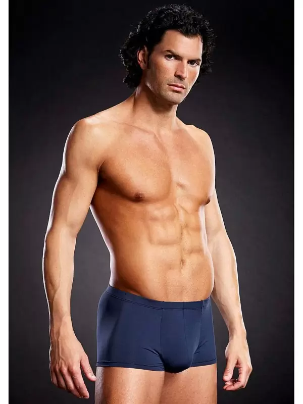 Темно-синие транк-боксеры BlueLine из микрофибры – L/XL
