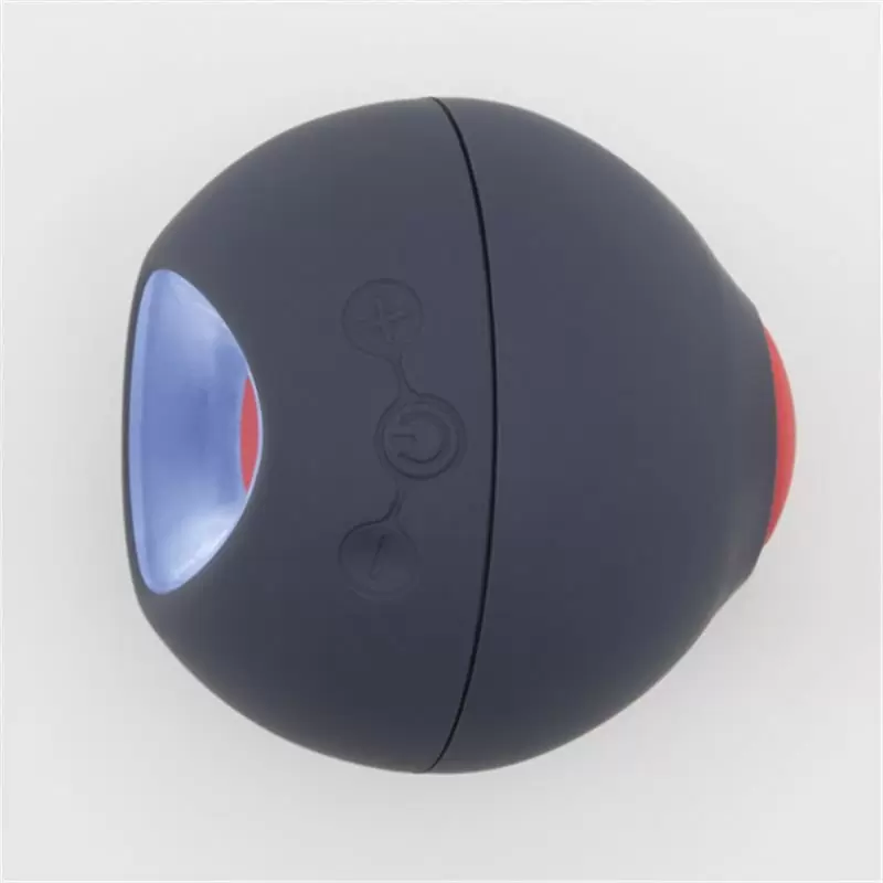 Магнитно-левитационный пульсатор Revel Body SOL с широким диапазоном вибрации – серый с красным