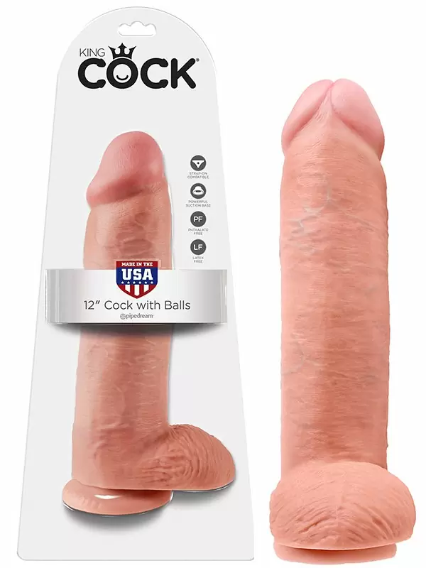 Фаллоимитатор-реалистик с мошонкой 12