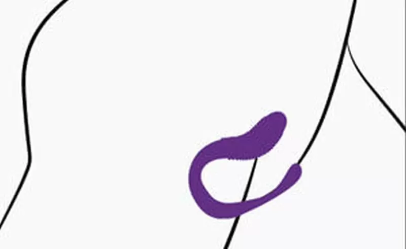 A.D. Mini Romeo Вибратор для пар с пультом ДУ