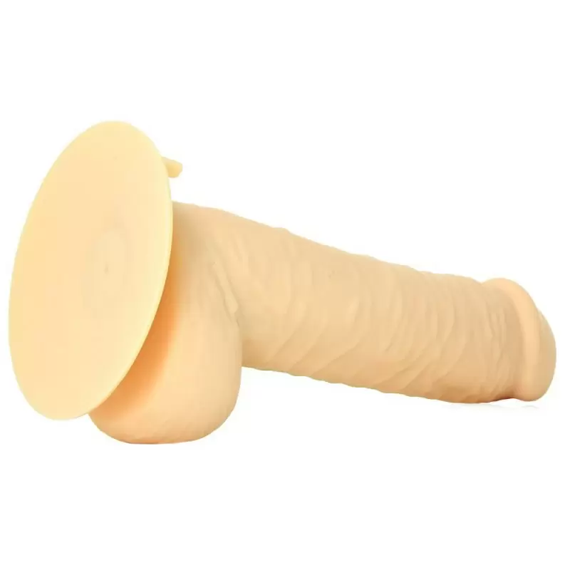 Водонепроницаемый дилдо-реалистик с вибрацией на присоске 10-Function Emperor 5,75” – телесный
