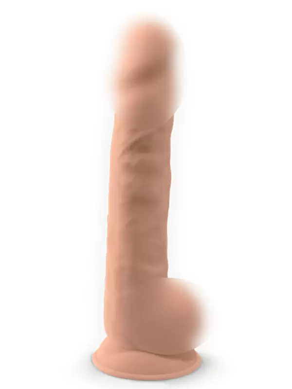 Реалистичный фаллоимитатор SILEXD Model 1, 38 см, силикон, телесный