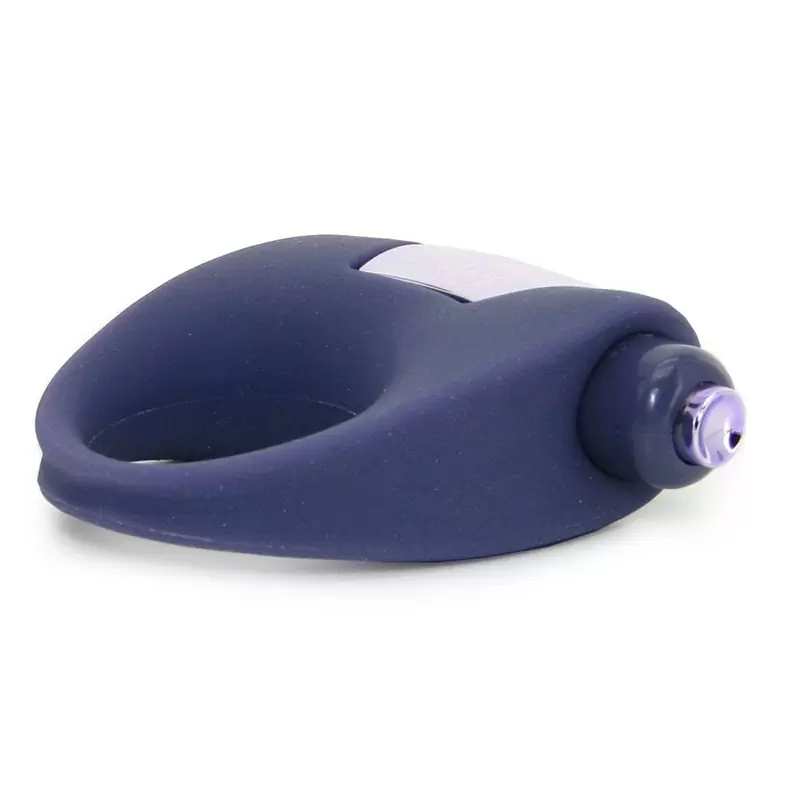 Эрекционное кольцо Ovo B8 с вибрацией – фиолетовый