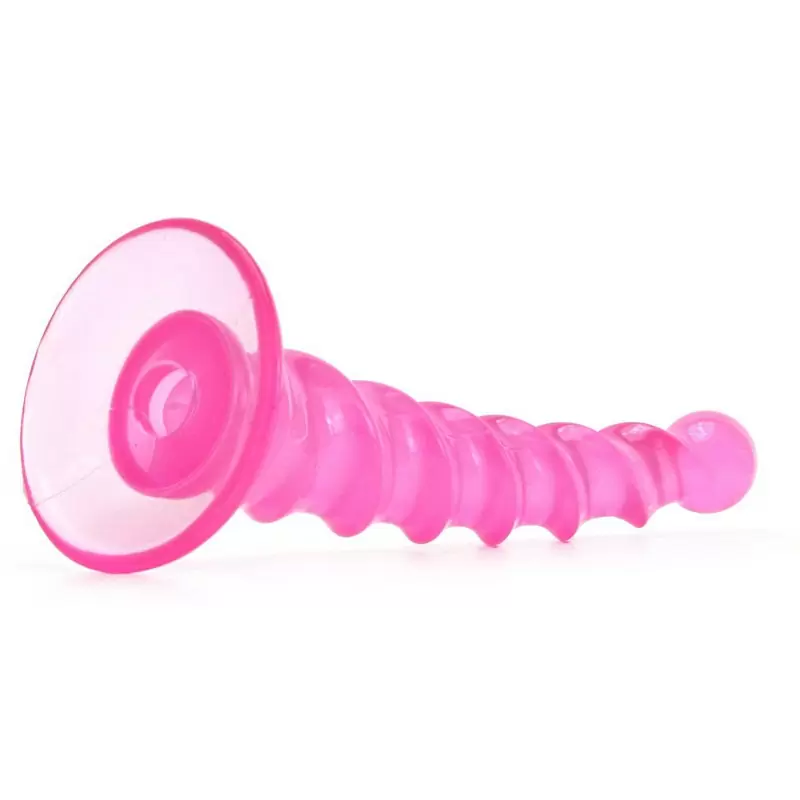 Анальный стимулятор Jollipops Twisted – розовый
